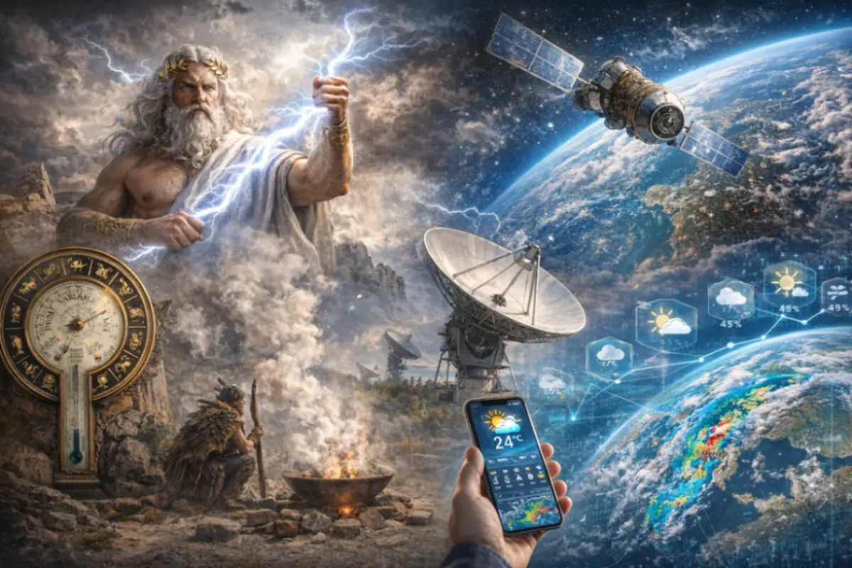 La storia delle previsioni meteo