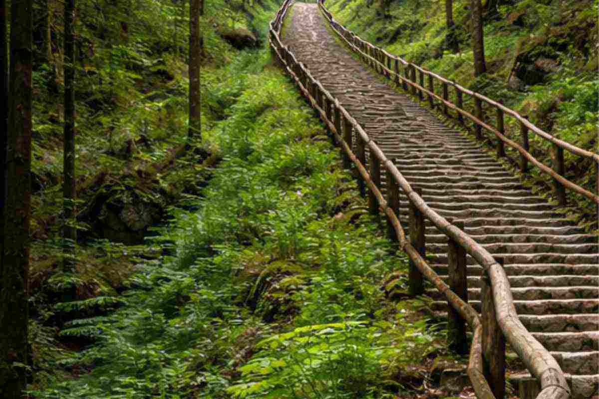 La scala più incredibile si trova in Italia