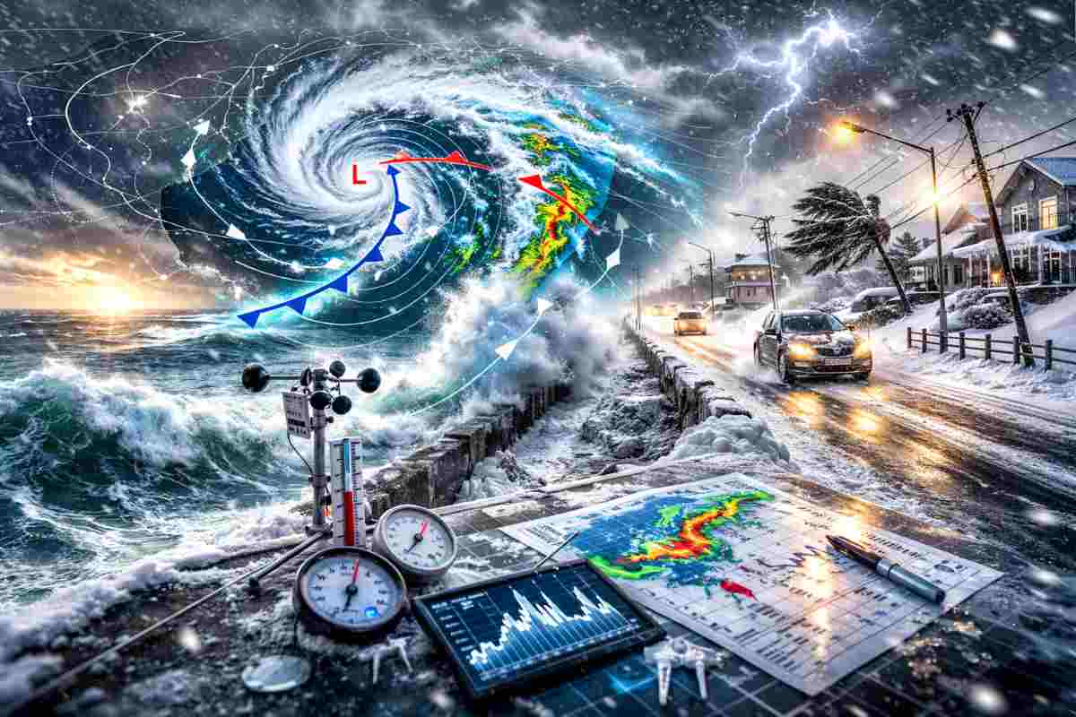 Preoccupazione per il Nor’easter, il blizzard da 100 km orari: una tempesta che porta anche nevePreoccupazione per il Nor’easter, il blizzard da 100 km orari: una tempesta che porta anche neve